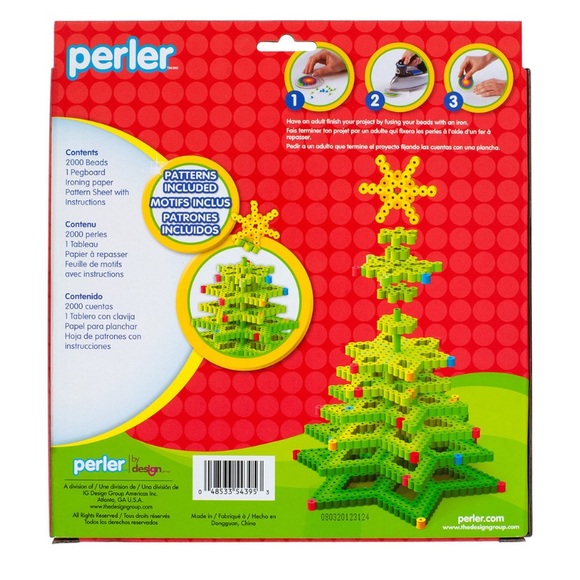 Perler 3D Christmas Tree - Picture 2 of 3